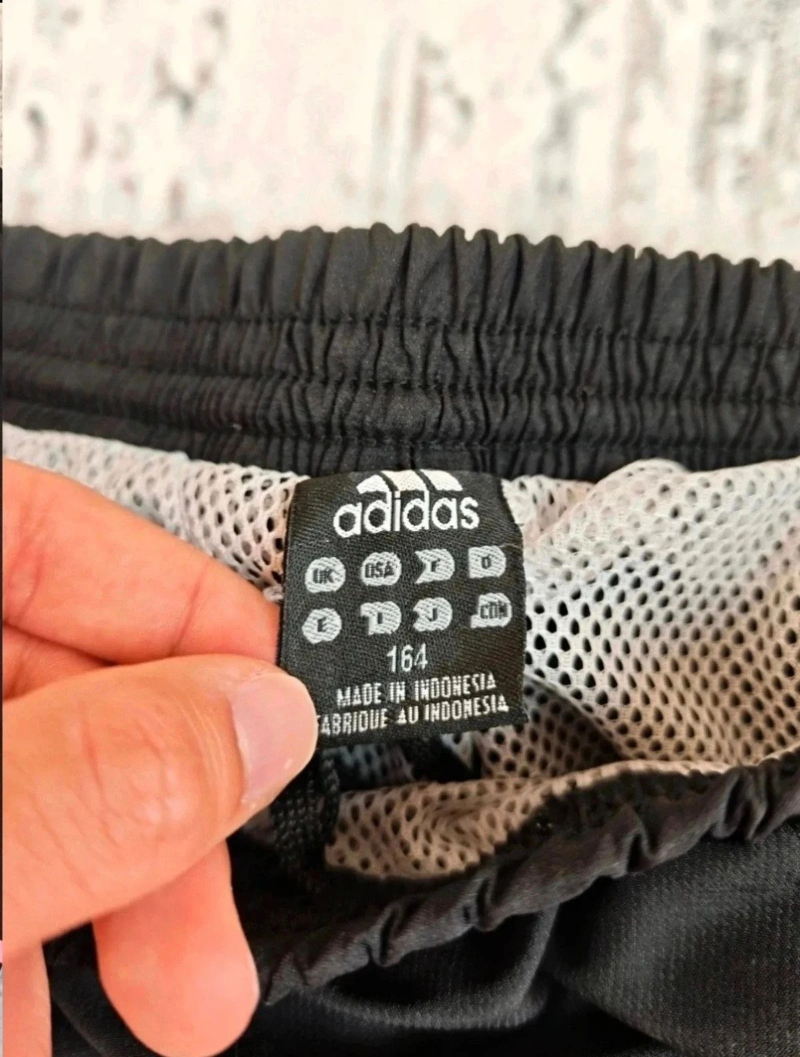 Calças de Treino Adidas 3-Stripes Vintage Y2K Preto Rosa XS – photo 7